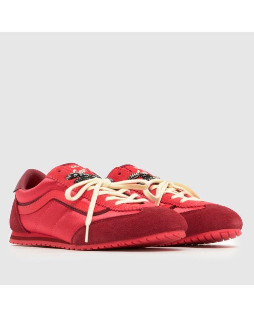 Vans Red Super Lowpro Trainers