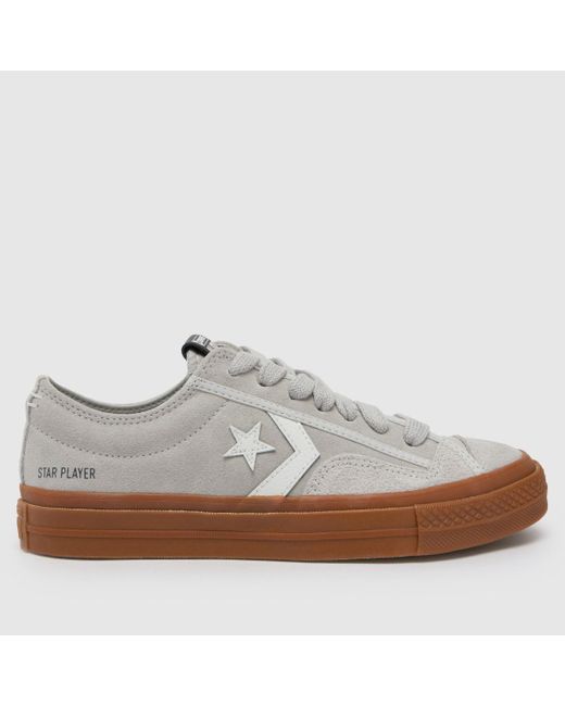 Converse White Star Player 76 Trainers In