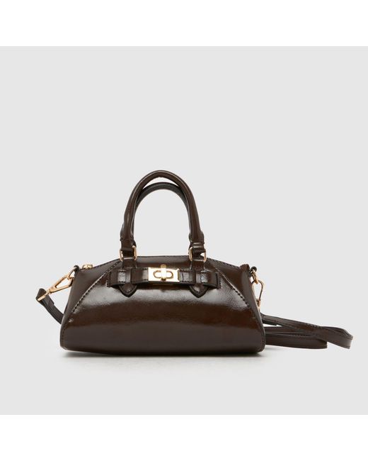 Schuh Brown Joanna Mini Crossbody Bag