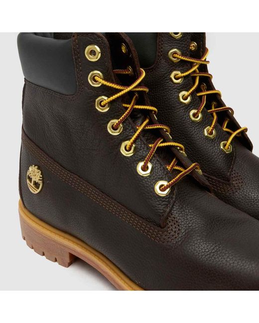 Timberland Black Premium 6-Inch Boots for men