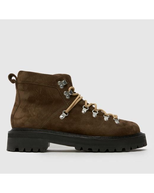 G.H.BASS Brown Mason Alpine Hiker Boots for men