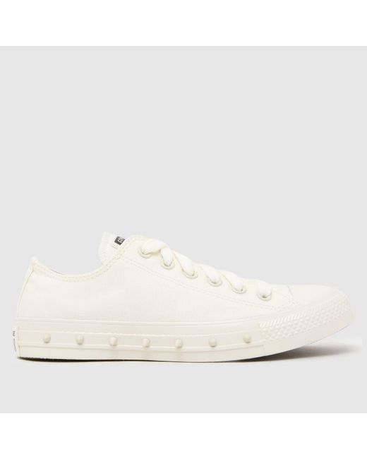 Converse White All Star Ox Trainers