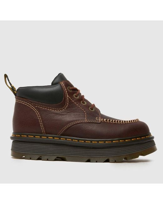 Dr. Martens Brown Zebzag Boots for men