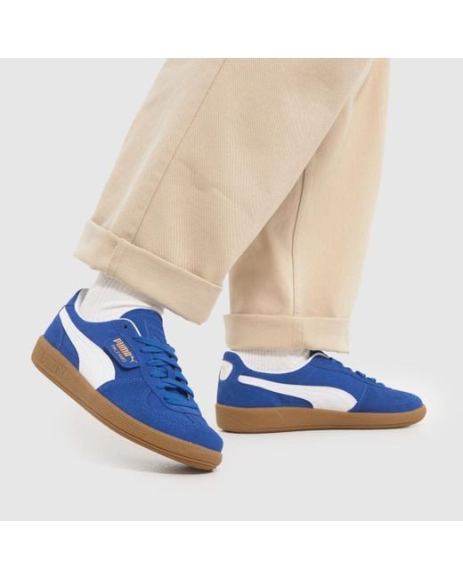 PUMA Blue Palermo Trainers In for men