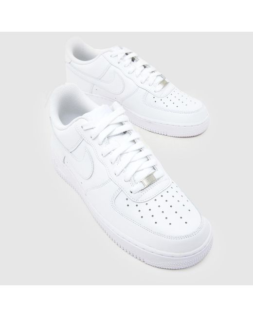 Nike White Air Force 1 Trainers for men