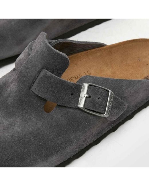 Birkenstock Black Boston Sandals