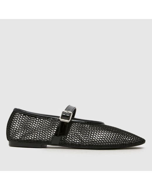 Schuh Black Larra Mary Jane Ballerina Flats