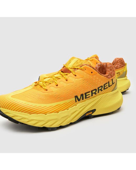 Merrell Yellow Agility Peak 5 for men