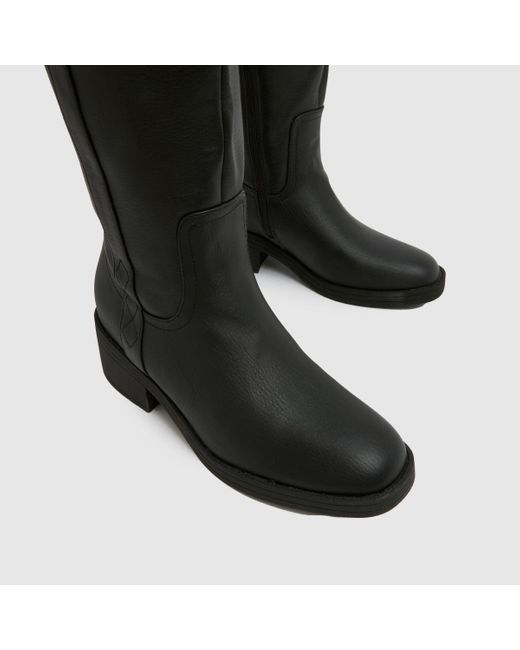 Blowfish Black Nomads Knee High Boots