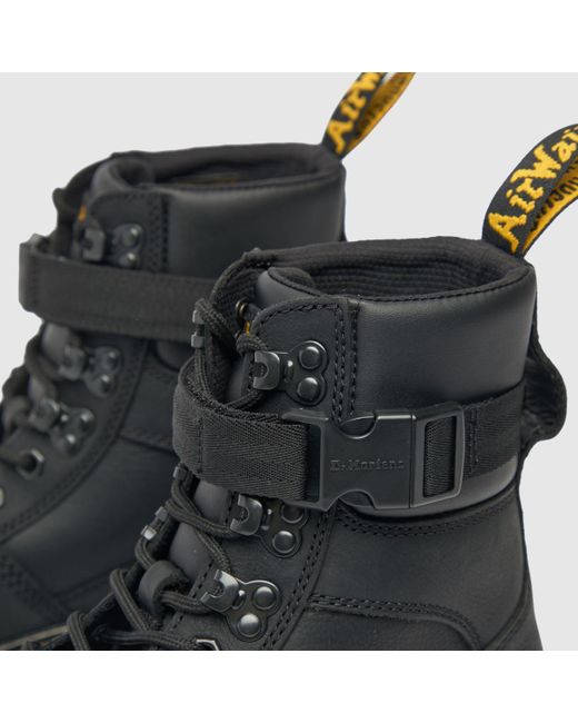 Dr. Martens Black Combs Tech Boots In for men