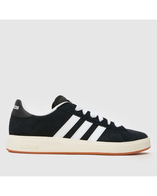black adidas trainers uk