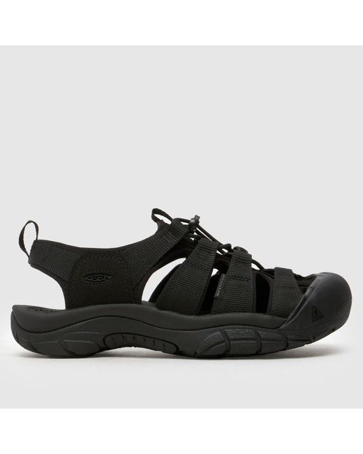 Keen Black Newport H2 Sandals for men