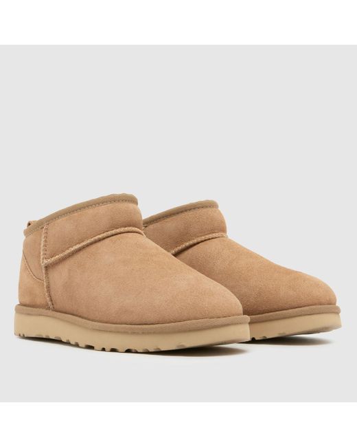 Ugg Natural Classic Ultra Mini Ii Boots