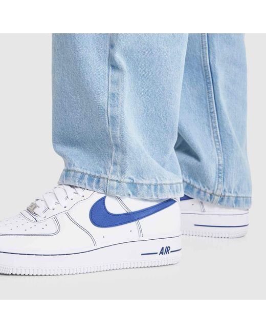 Nike Blue Air Force 1 Trainers for men