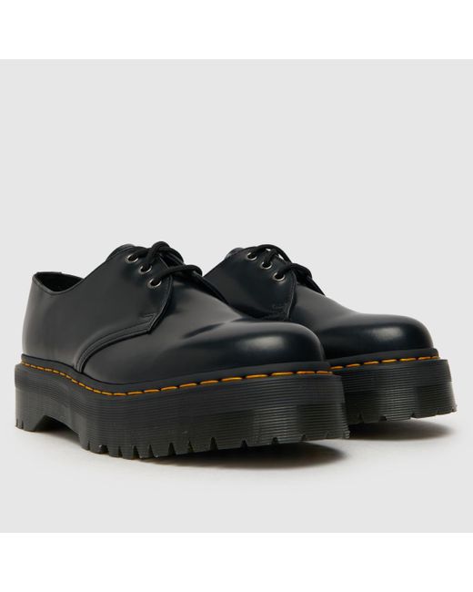 Dr. Martens Black 1461 Quad Shoe Shoes In for men