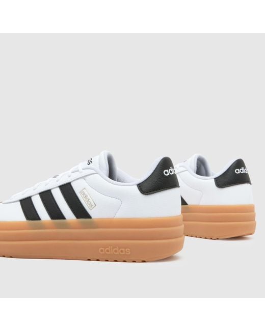 Adidas Blue Vl Court Bold Trainers In