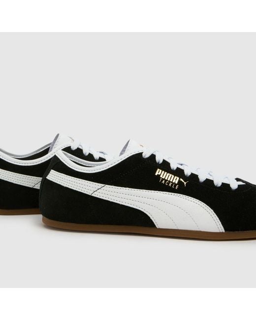 PUMA Black Tackle Trainers