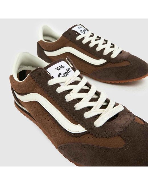 Vans Brown Super Lowpro Trainers