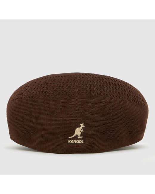 Kangol Brown Tropic 504 Flat Cap