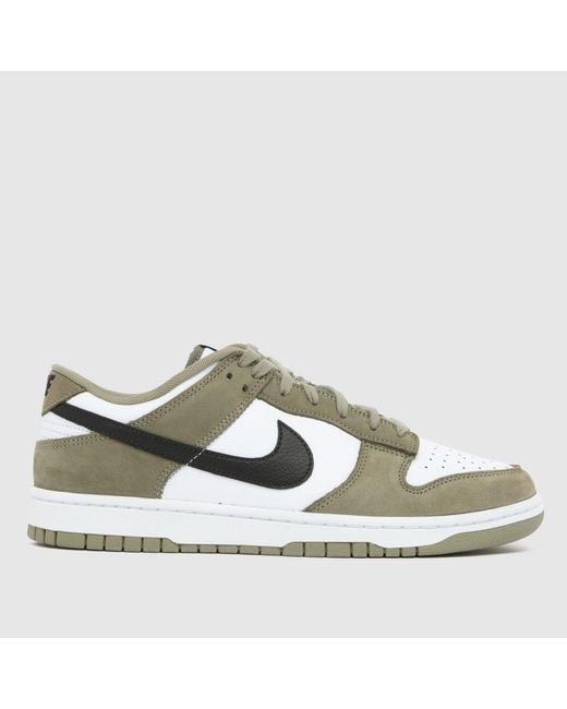 Nike Green Dunk Low Trainers for men