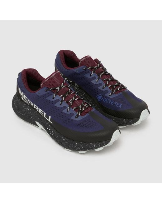Merrell Blue Agility Peak 5 Gore-Tex Trainers for men
