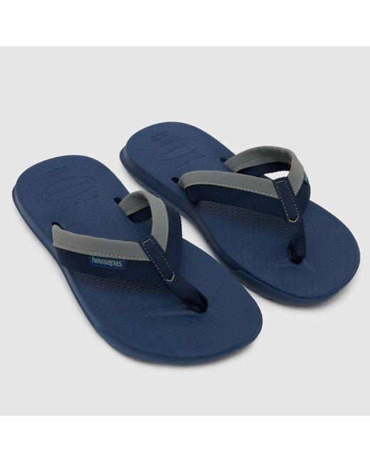 Havaianas Blue Track Plus Flip Sandals for men