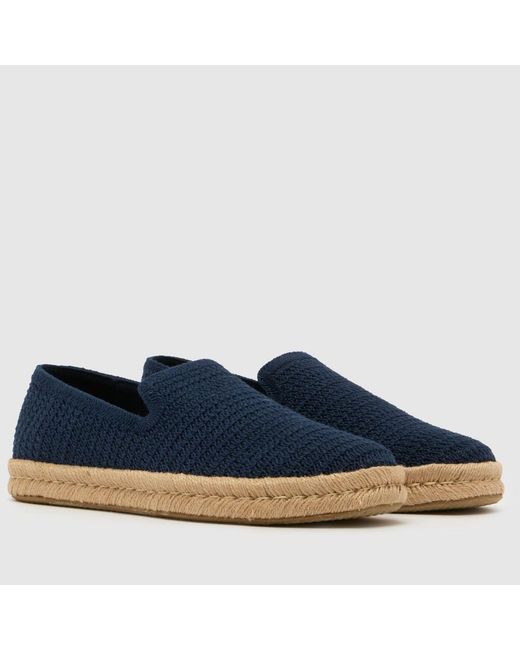 TOMS Blue Santiago Rope Shoes for men