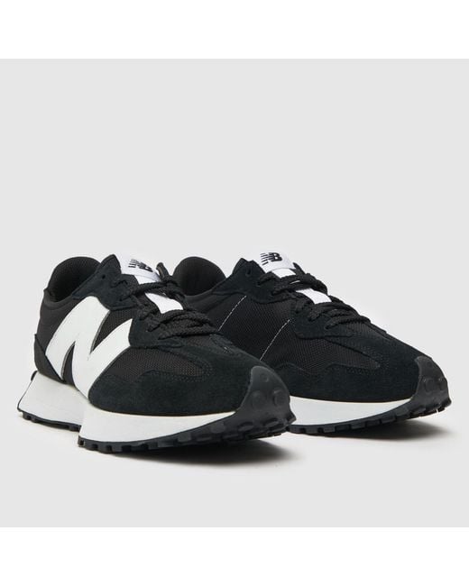 New Balance Black 327 Trainers for men