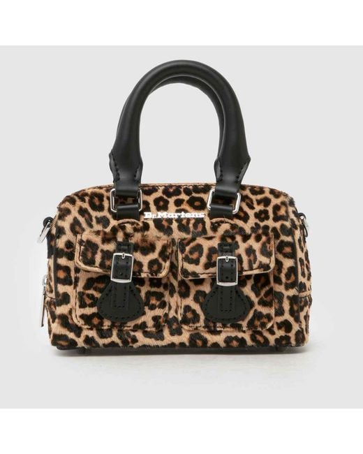 Dr. Martens Metallic Mini Top Handle Leopard Bag