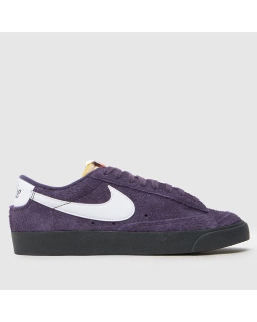 Nike Blue Blazer Low 77 Vintage Trainers