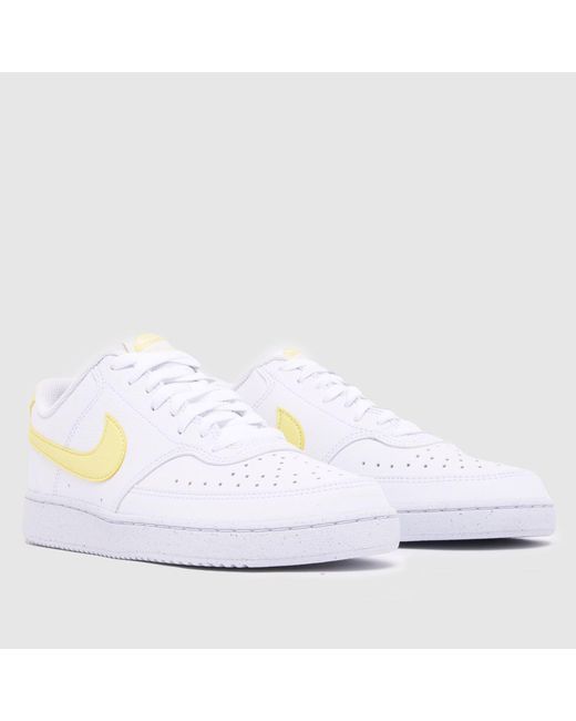Nike White Court Vision Trainers