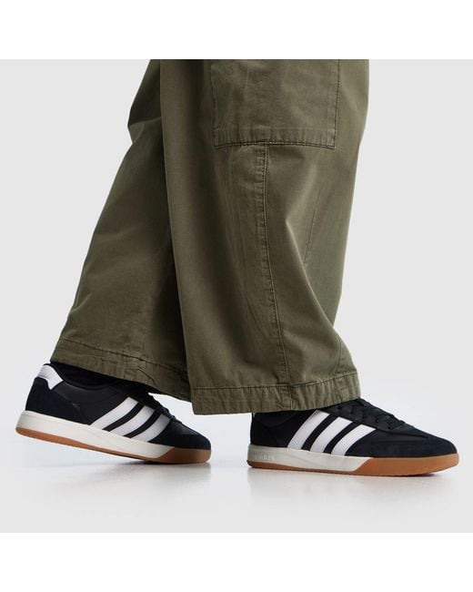 Adidas Black Vl Court Fc Trainers for men