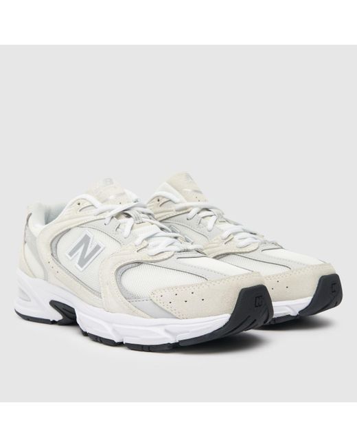 New Balance White 530 Trainers In