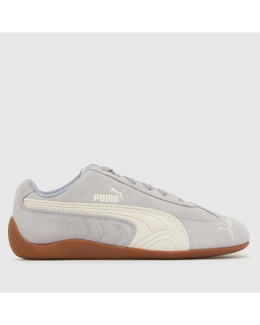 PUMA White Speedcat Trainers