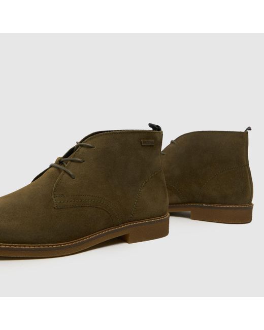 Barbour Green Sonoran Boots In for men
