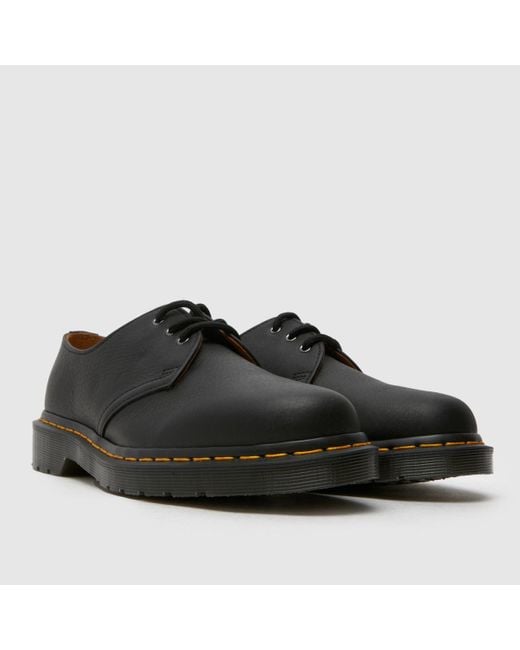 Dr. Martens Black 1461 Eye Flats