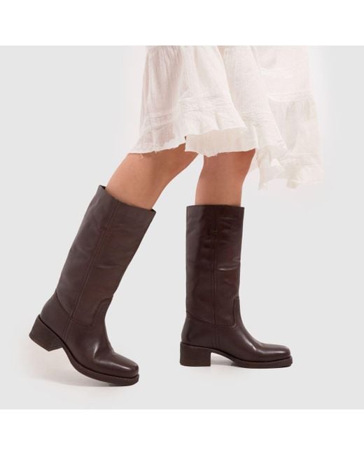 Schuh Brown Damari Pull On Boots