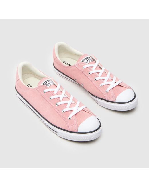 Converse Pink All Star Dainty Ox Trainers