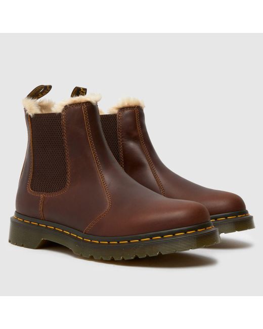 Dr. Martens Brown 2976 Leonore Boots In