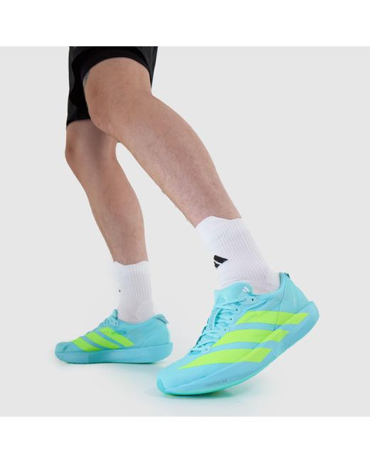 Adidas Blue Adizero Adios 9 Trainers for men