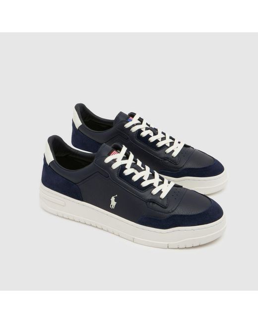 Polo Ralph Lauren Blue Kenmare Trainers for men