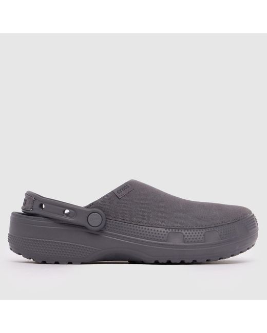 CROCSTM Gray Classic Crafted Clog Sandals for men
