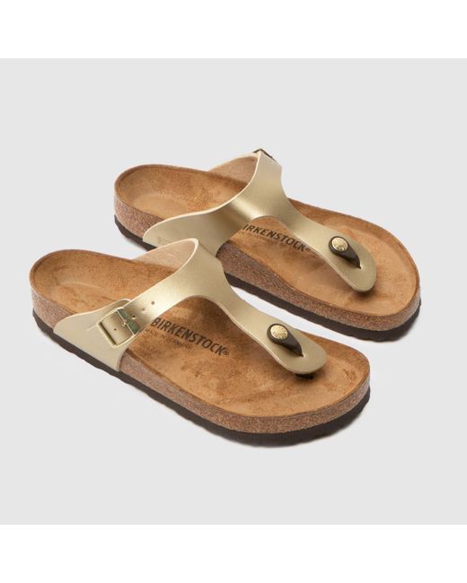 Birkenstock Brown Gizeh Sandals