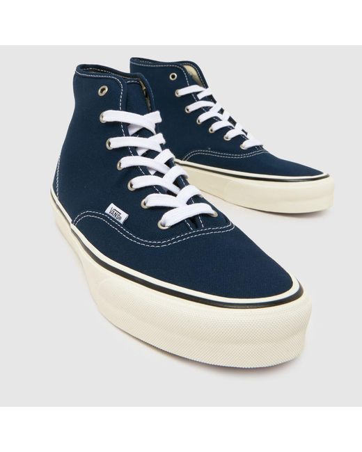 Vans Blue Authentic Hi 2.0 Trainers for men