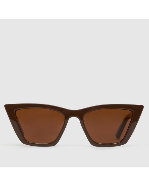Le Specs Brown Velodrome Sunglasses