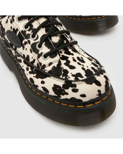 Dr. Martens Black Buzz Flats