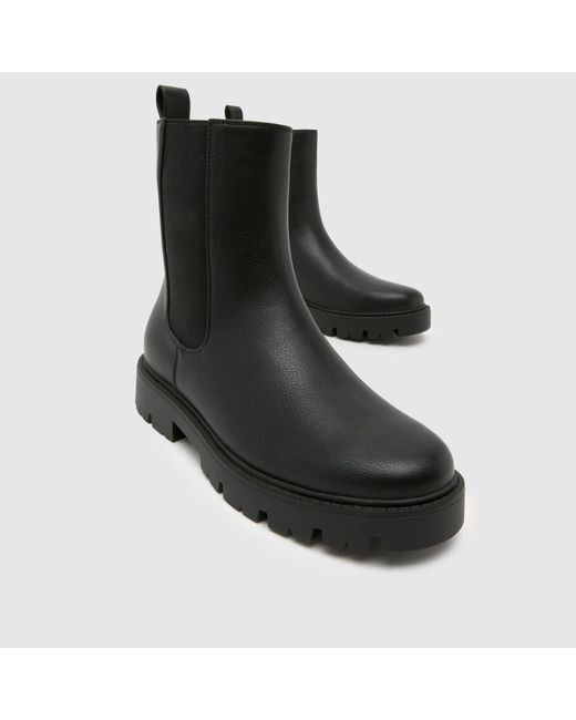 Schuh Black Atlanta Chunky Chelsea Boots