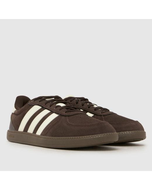 Adidas Brown Breaknet Sleek Trainers