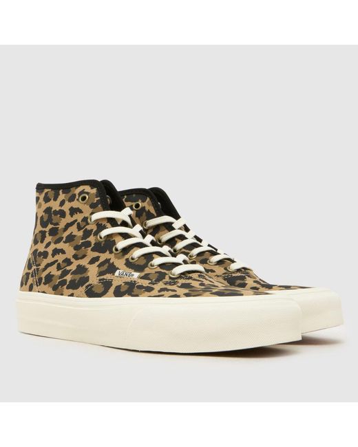 Vans Brown Authentic Hi 2.0 Trainers