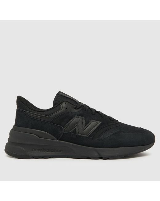 New Balance Black 997r Trainers In for men